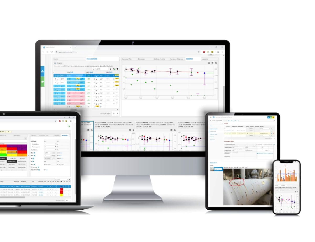 ecrãs da suite ims para computador portátil, computador de secretária, tablet e telemóvel que podem ser utilizados offline