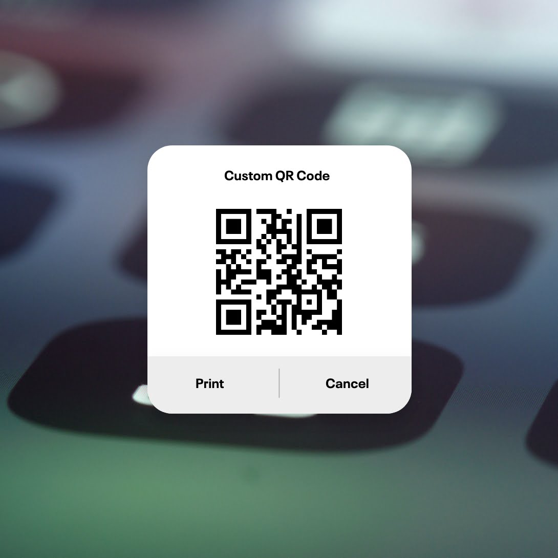 icon of a qr code, cenosco