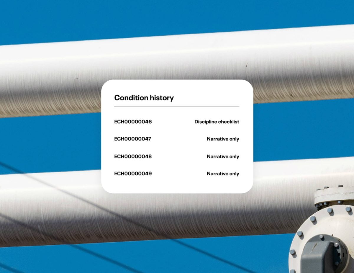 display of condition history cenosco ims fcm